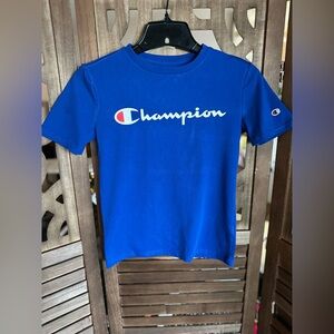 Champion Kids' Royal Blue Short Sleeve Tee- Size S (8)